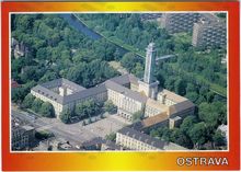 Pohlednice z roku 1994, Zdroj: Archiv města Ostravy, Autor: Milan Hořínek 