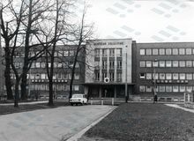Hornická poliklinika v 70. letech 20. století, Zdroj: Archiv města Ostravy, Sbírka fotografií