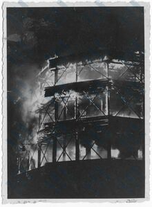 Požár obchodního domu ASO 20. 4. 1938, Zdroj: Archiv města Ostravy, Sbírka fotografií