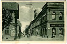 Dm J. Amendeho a J. Holaně s kavárnou Industrial (před r. 1929), Zdroj: Archiv města Ostravy, Sbírka fotografií