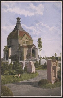 Krematorium v Moravské Ostravě. Zdroj: Archiv města Ostravy, Sbírka fotografií