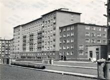 Nálepkovo náměstí, 1961, Zdroj: Archiv města Ostravy, Sbírka fotografií