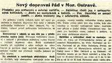 Článek novinách Duch času z 26. března 1931 