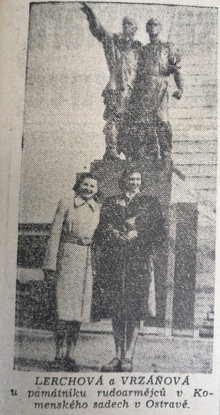 Fotografie z deníku Nové svoboda z 23. 3. 1948