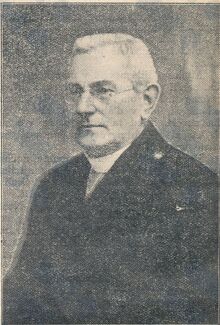 Moravskoostravský farář a děkan Tomáš Kubíček (1862–1946). Zdroj: Archiv města Ostravy.