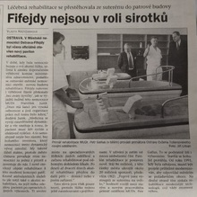 Článek v Moravskoslezském dni z 25. 3. 1998