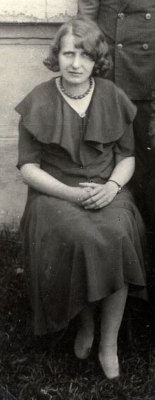 Eliška Bláhová ve školním roce 1932/33, Zdroj: Archiv města Ostravy