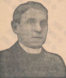 Páter Antonín Fusek (1871–1941), slezskoostravský farář. Zdroj: Archiv města Ostravy.