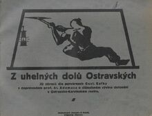 Titulní list publikace Z uhelných dolů Ostravských. Zdroj: Archiv města Ostravy