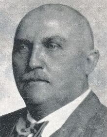 JUDr. Jaromír Špaček, ředitel městského úřadu ve Slezské Ostravě (1879–1953). Zdroj: Archiv města Ostravy.