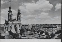 Kostel v 60. letech 20. století. Zdroj: Archiv města Ostravy. Sbírka fotofrafií.