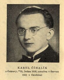 Karel Čihalík, Zdroj: Počátky a rozvoj Čs. strany národně socialistické v Ostravě, 1947