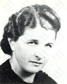 Cecílie Želazná, 1944. Zdroj: publikace Lubomír Železný, Praha 1987