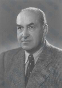 MUDr. Emanuel Šťastník (1900–1954), oftalmolog, primář a ředitel nemocnice. Zdroj: Archiv města Ostravy, Sbírka fotografií.