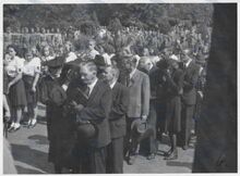 Tryzna za zavražděné ostravské skauty Zdroj: Archiv města Ostravy, Sbírka fotografií