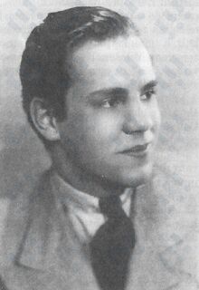Vladimír Pach Zdroj: BORÁK, Mečislav. Zavraždění ostravských skautů a jejich přátel v dubnu 1945. In: Ostrava. Příspěvky k dějinám a současnosti Ostravy a Ostravska, sv. 19. Ostrava 1999