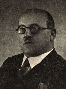 Prof. PhDr. Alfréd Václavek, Zdroj: Výroční zpráva dívčího lycea Matice osvěty lidové pro Těšínsko za školní rok 1935-1936