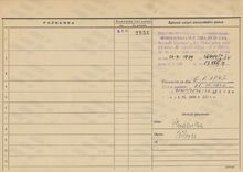 Karta domovské příslušnosti Josefa Dostalíka Zdroj: Archiv města Ostravy, fond Archiv města Moravská Ostrava, domovská kartotéka