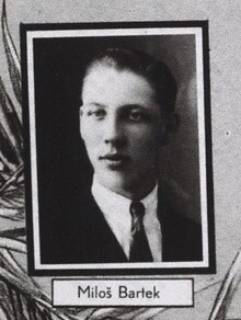 Miloš Bartek, Zdroj: Archiv města Ostravy