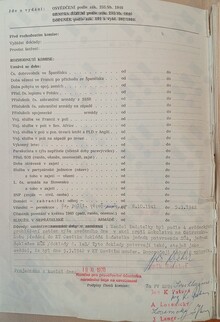 Osvědčení o&nbsp;protinacistickém odboji pro Otakara Holveka. Zdroj: Vojenský historický archiv, Osvědčení dle zákona č. 255/1946 Sb.,&nbsp;čj.:&nbsp;84121/69.