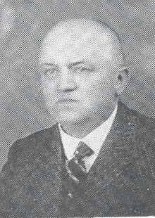 Ing. Karel Šváb, ředitel Horní školy v Moravské Ostravě (1873–1947). Zdroj: Archiv města Ostravy.