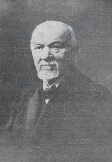 Ing. Josef Hýbner, báňský technik, ředitel Horní školy (1839–1927). Zdroj: Archiv města Ostravy.